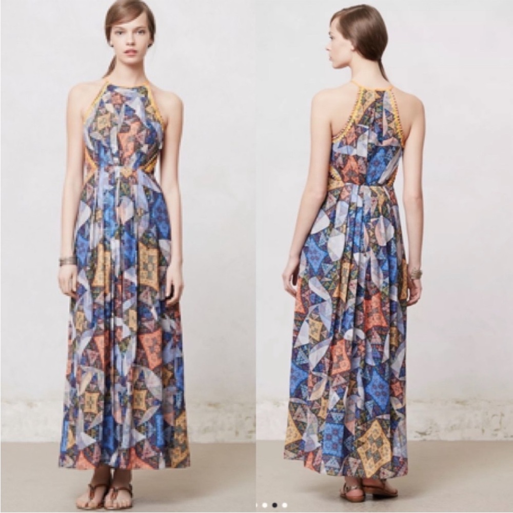 Anthropologie Ranna Gill Condessa Maxi dress